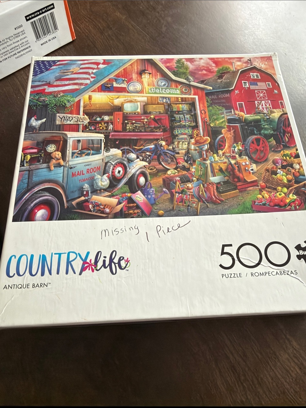 Buffalo Games Country Life 500 Piece Puzzle
